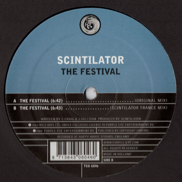 Scintilator - The Festival | Tsunami (TSU 6046)