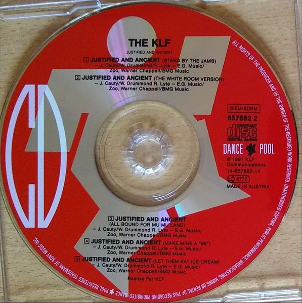 The KLF - Justified & Ancient | Dance Pool (DAN 657682 2) - 4