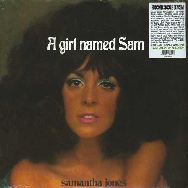 Samantha Jones - A Girl Named Sam LP GREEN VINYL | Trading Places (TDP54016) - main