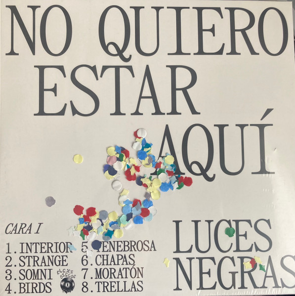 Luces Negras - No Quiero Estar Aquí | Flexidiscos (FX75) - 2