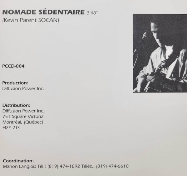 Kevin Parent - Le Pouvoir De La Chanson, Édition 92-93 | Diffusion Power Inc. (PCCD-004) - 3