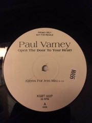 Paul Varney - Open The Door To Your Heart | Not On Label (KGBT 022P) - main