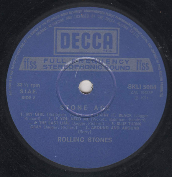 The Rolling Stones - Stone Age | Decca (SKLI 5084) - 3