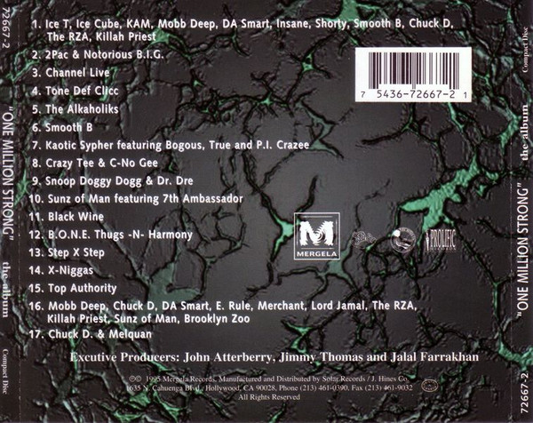 Various - One Million Strong (The Album) | Mergela Records (72667-2) - 2
