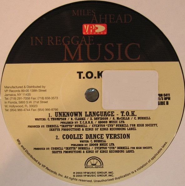 T.O.K. - Gal Yuh Ah Lead | VP Records (VPRD 6411) - 2