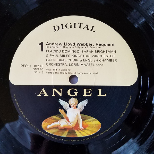 Andrew Lloyd Webber , Placido Domingo , Sarah Brightman , Lorin Maazel - Requiem | Angel Records (DFO 38218) - 4 Andrew Lloyd Webber , Placido Domingo , Sarah Brightman , Lorin Maazel - Requiem | Angel Records (DFO 38218) - 4