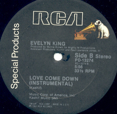 Evelyn King - Love Come Down | RCA Special Products (PD-13274) - 2