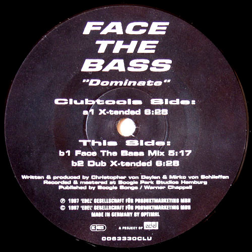 Face The Bass - Dominate | Club Tools (0063330CLU) - main