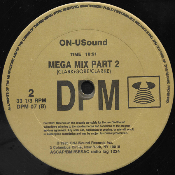 Depeche Mode - Mega Mix Part 1 / Mega Mix Part 2 | ON-USound (DPM 07) - 2