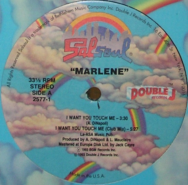 Marlene - I Want You, Touch Me | Salsoul Records (2577-1) - main Marlene - I Want You, Touch Me | Salsoul Records (2577-1) - main