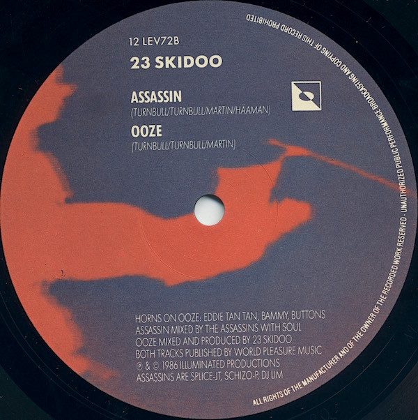 23 Skidoo Vs. Assassins With Soul - 23 Skidoo Vs. The Assassins With Soul | Illuminated Records (12 LEV72) - 4
