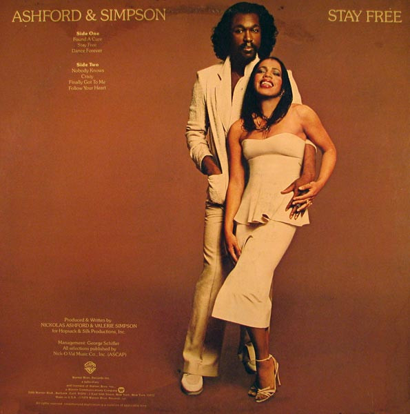 Ashford & Simpson - Stay Free | Warner Bros. Records (HS 3357)