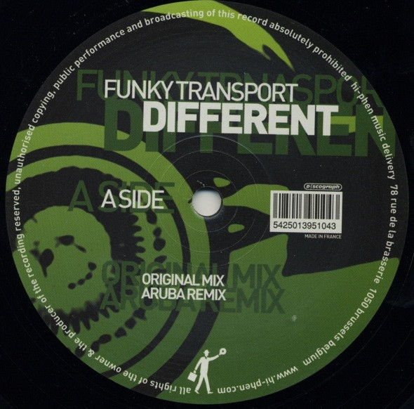 Funky Transport - Different | Hi-Phen Music Delivery (MD-013)