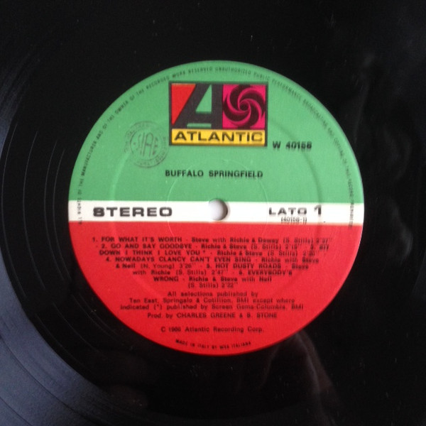 Buffalo Springfield - Buffalo Springfield | ATCO Records (W 40158)