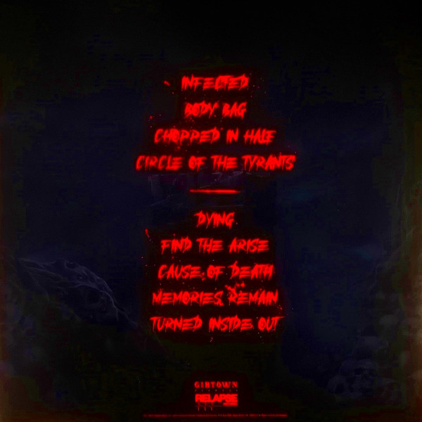 Obituary - Cause Of Death - Live Infection | Relapse Records (RR7509) - 2