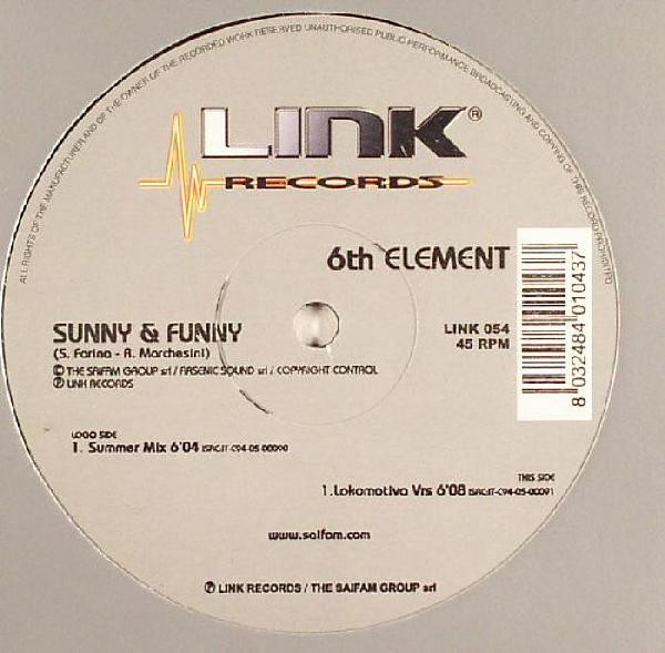 6th Element - Sunny & Funny | Link Records (LINK 054)