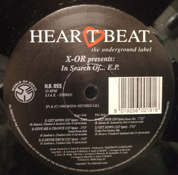 X-OR - In Search Of...E.P. | Heartbeat (H.B. 055)