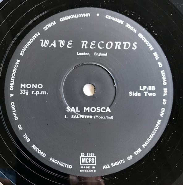 Sal Mosca , Peter Ind - Solos And Duets | Wave (LP 8) - 4 Sal Mosca , Peter Ind - Solos And Duets | Wave (LP 8) - 4