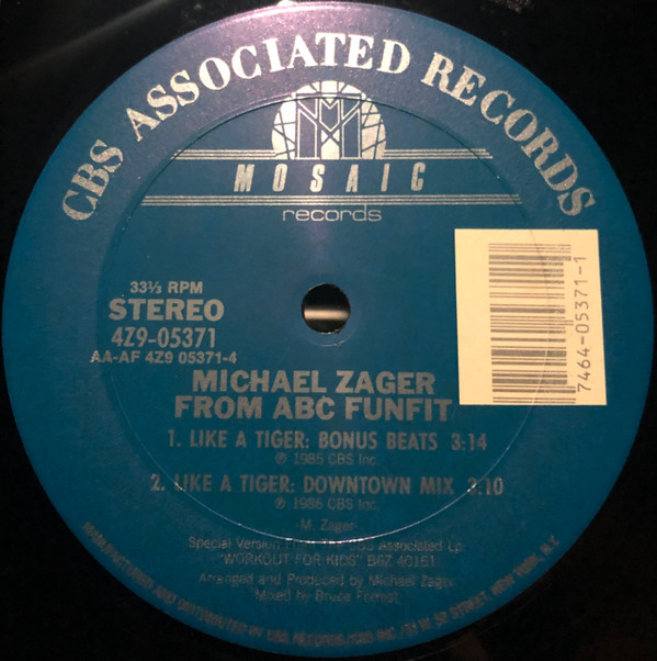 Michael Zager - Like A Tiger | Mosaic (4Z9-05371)