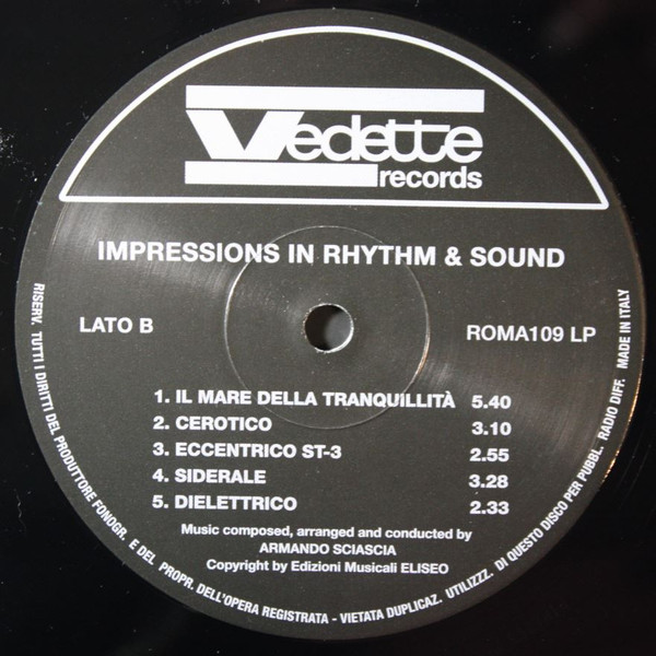 Armando Sciascia - Impressions In Rhythm & Sound | The Roundtable (ROMA109LP) - 3