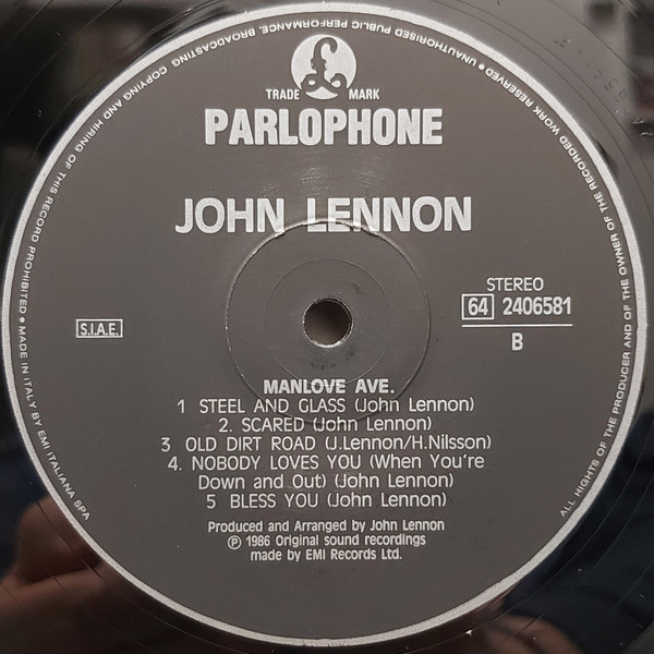 John Lennon - Menlove Ave | Parlophone (64 2406581) - 4