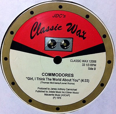 Mary Jane Girls / Commodores - All Night Long / Girl, I Think The World About You | Classic Wax (Classic Wax 12006) - 2 Mary Jane Girls / Commodores - All Night Long / Girl, I Think The World About You | Classic Wax (Classic Wax 12006) - 2
