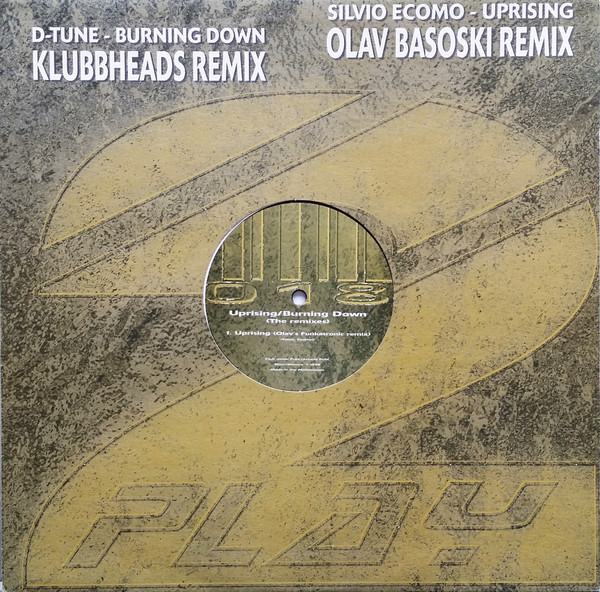 Silvio Ecomo / D-Tune - Uprising/Burning Down (The Remixes) | 2-Play (TP 018) - main Silvio Ecomo / D-Tune - Uprising/Burning Down (The Remixes) | 2-Play (TP 018) - main