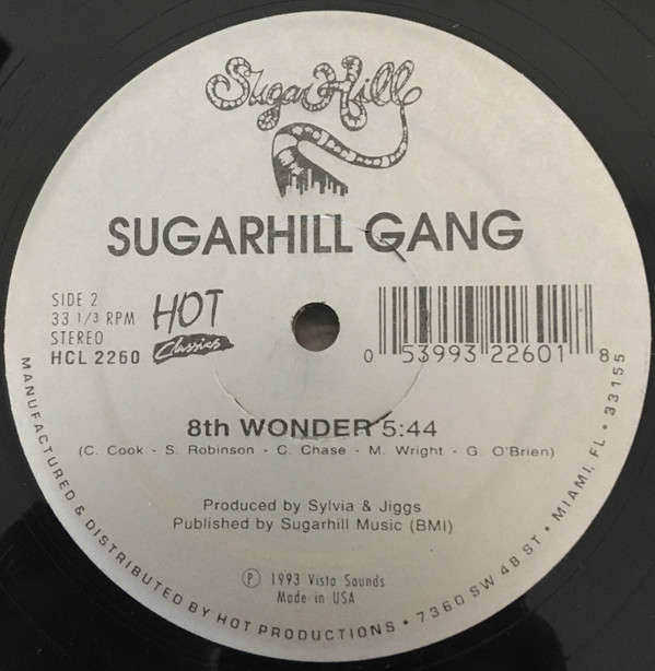 Sugarhill Gang - Rappers Delight / 8th Wonder | Hot Classics (HCL 2260) - main