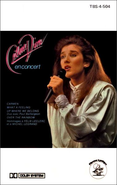 Céline Dion - En Concert | TBS (TBS4- 504)