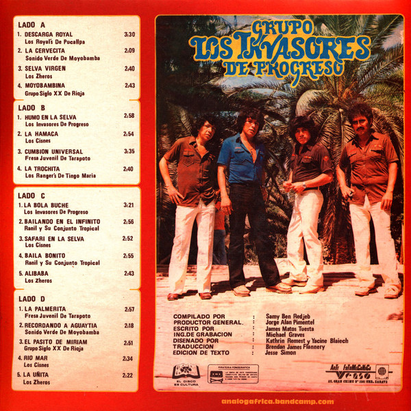 Various - Perú Selv​á​tico - Sonic Expedition Into The Peruvian Amazon 1972​-​1986 | Analog Africa (AALP 096)