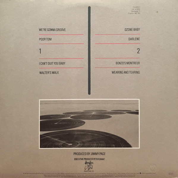 Led Zeppelin - Coda | Swan Song (A0051) - 2