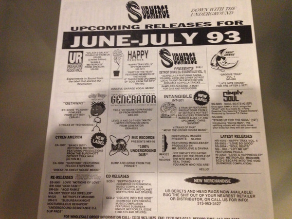 Blake Baxter - Underground Dub | Mix Records (MIX 05) - 3