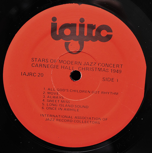 Various - Stars Of Modern Jazz Concert - Carnegie Hall Christmas 1949 | IAJRC (20) - 3