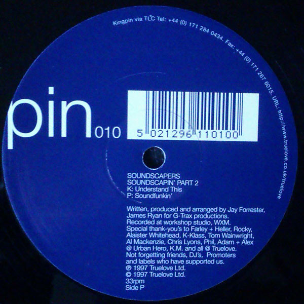 Soundscapers - Soundscapin' Part 2 | Kingpin (PIN 010)