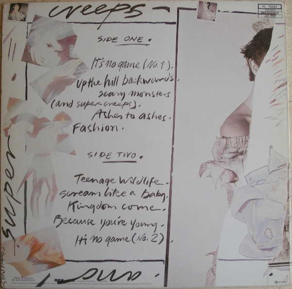 David Bowie - Scary Monsters | RCA (PL 13647) - 2