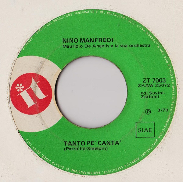 Nino Manfredi - Nino Manfredi Canta Petrolini | It (ZT 7003) - 3
