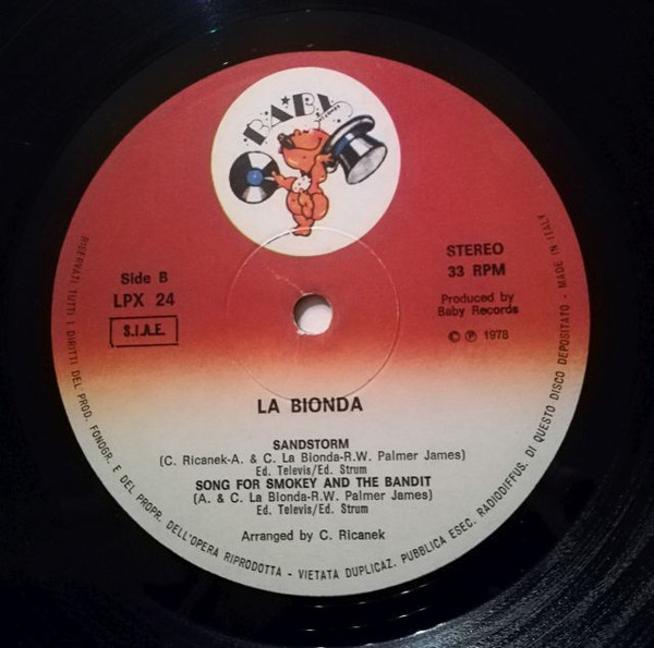 La Bionda - La Bionda | Baby Records (LPX 24) - 5 La Bionda - La Bionda | Baby Records (LPX 24) - 5