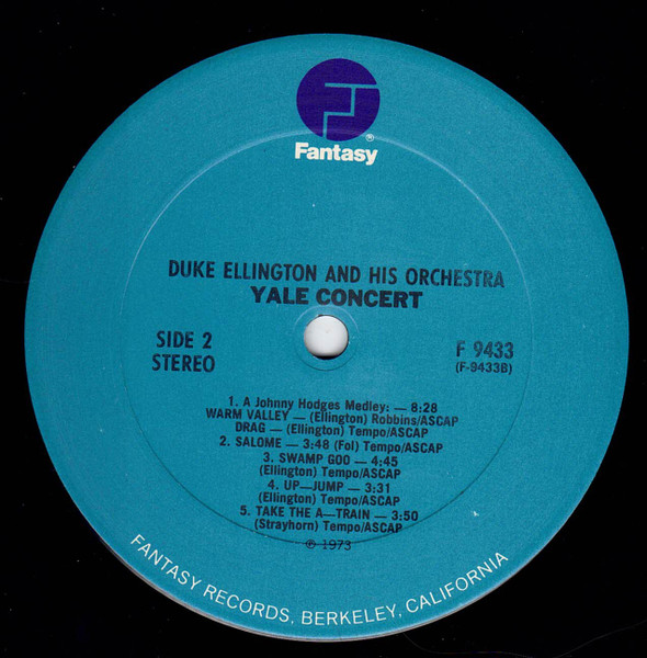 Duke Ellington And His Orchestra - Yale Concert | Fantasy (9433) - 4