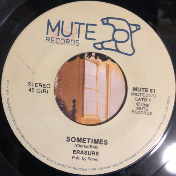 Erasure - Sometimes | Mute (mute 51) - 3