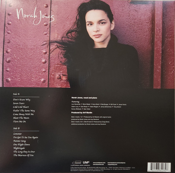 Norah Jones - Come Away With Me | Blue Note (B0034620-01) - 4
