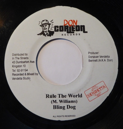 Bling Dawg - Rule The World | Don Corleon Records (none)