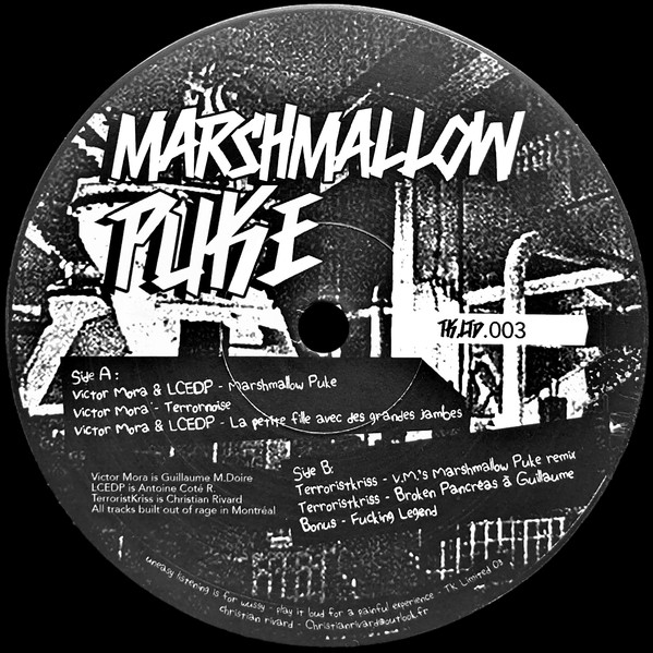 Various - Marshmallow Puke | TerroristKriss Limited (TK LTD 003) - 2 Various - Marshmallow Puke | TerroristKriss Limited (TK LTD 003) - 2