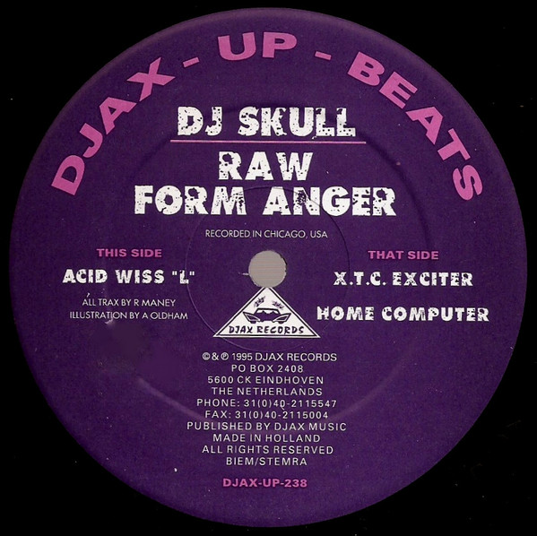 DJ Skull - Raw Form Anger | Djax-Up-Beats (DJAX-UP-238)