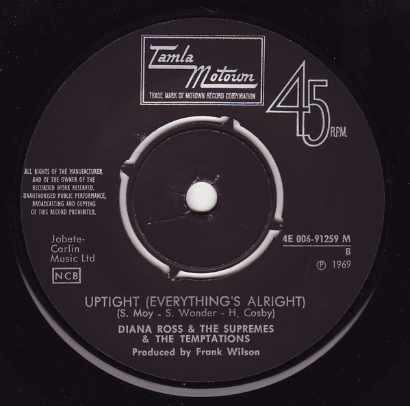 The Supremes & The Temptations - Why | Tamla Motown (4E006-91259) - 4