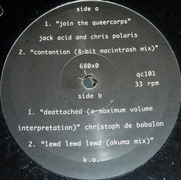 Various - Join The Queercorps | Queercorps (qc101)