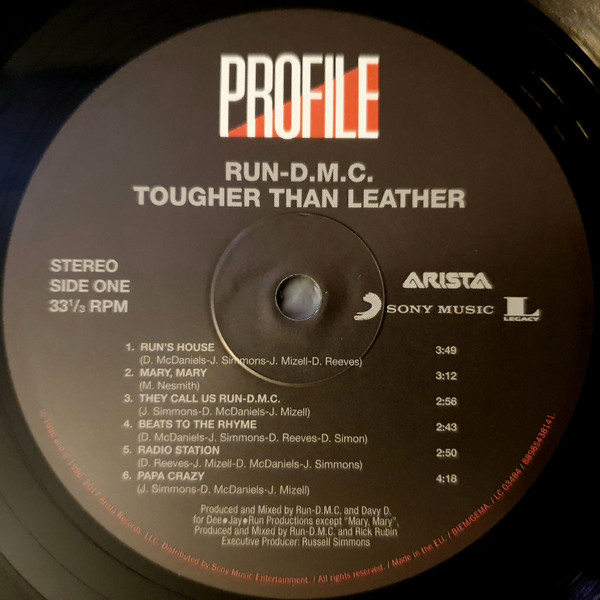 Run-DMC - Tougher Than Leather | Arista (88985438251) - 3 Run-DMC - Tougher Than Leather | Arista (88985438251) - 3