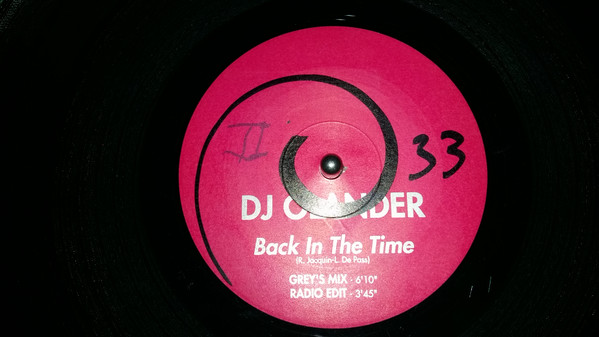 DJ Olander - Back In The Time | Not On Label (none) - 2