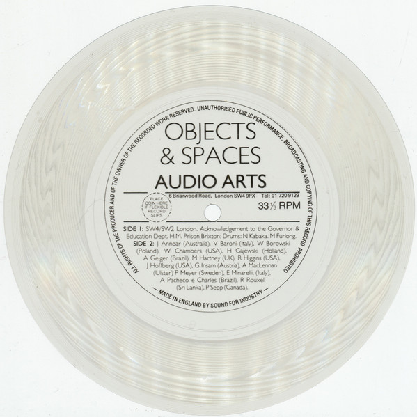 Various - Objects & Spaces | Audio Arts (none)