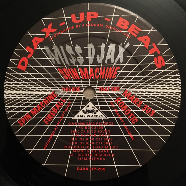 Miss Djax - Spin Machine | Djax-Up-Beats (DJAX-UP-255)