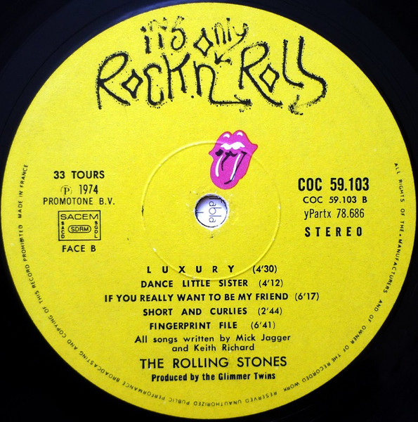 The Rolling Stones - It's Only Rock 'N Roll | Rolling Stones Records (COC 59 103) - 4